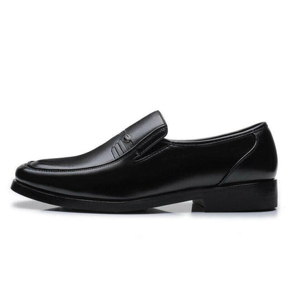 Men's Black Leather Formal Shoes