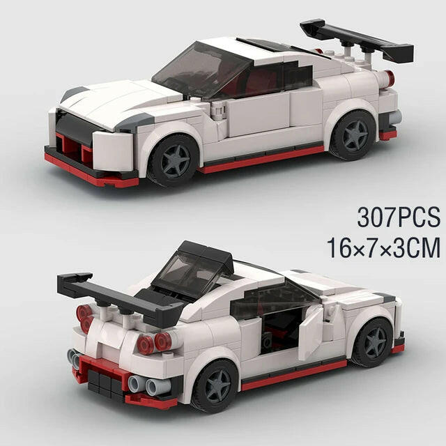 MOC 911 MK4 Supra Speed Champions Racing Car