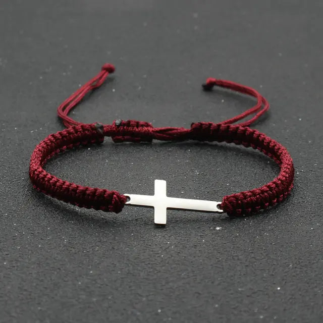 Handmade Unisex Stainless Steel Cross