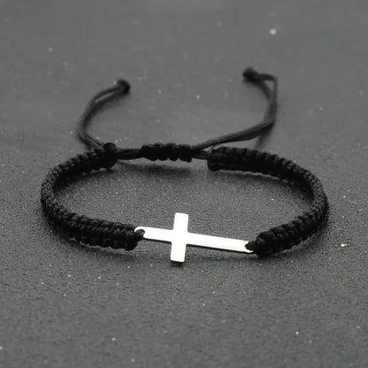 Handmade Unisex Stainless Steel Cross