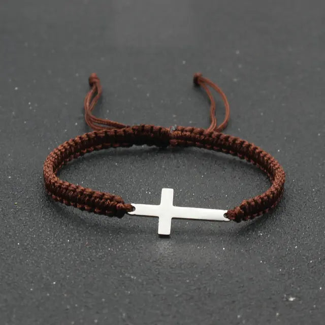 Handmade Unisex Stainless Steel Cross