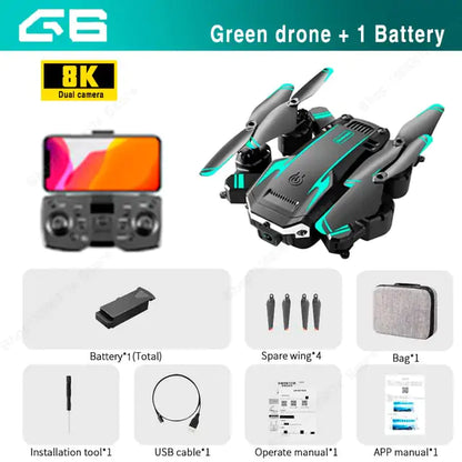 GPS Drone 8k Profesional HD Camera Obstacle Avoidance Aerial Photography Foldable Quadcopter