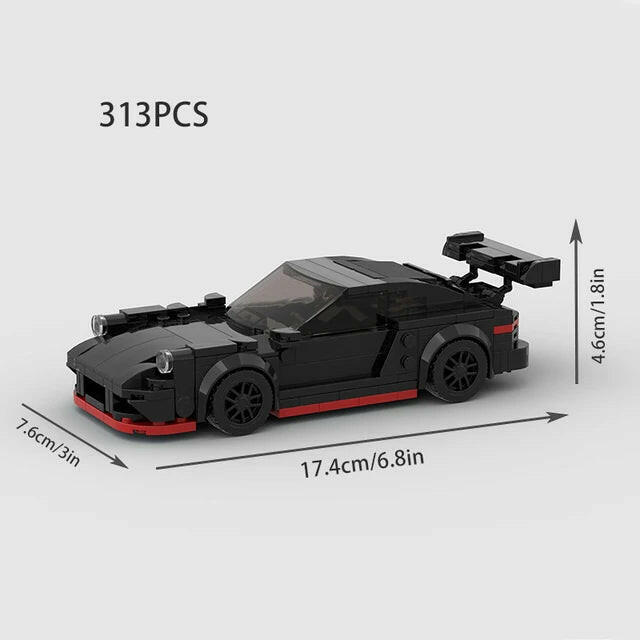 MOC 911 MK4 Supra Speed Champions Racing Car