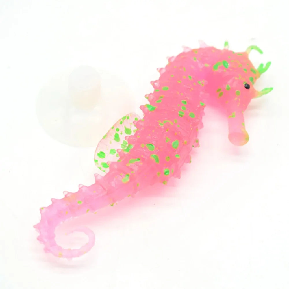 Luminous Seahorse Aquarium Decoration