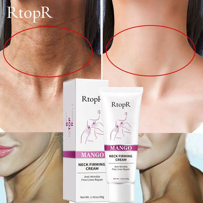 RtopR Neck Firming Wrinkle Remover Cream Rejuvenation Firming Skin