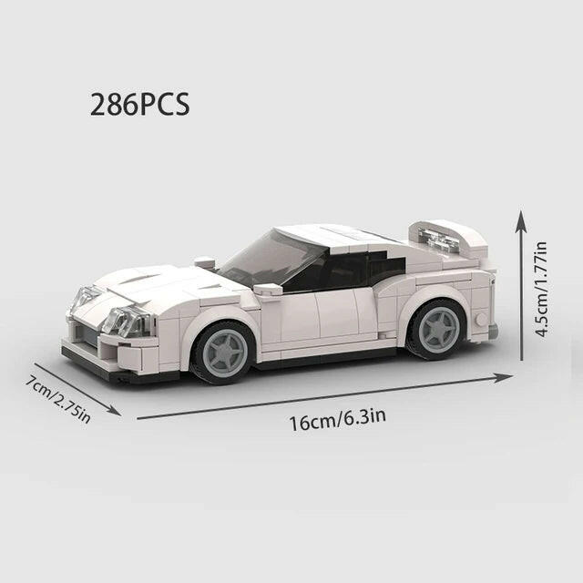 MOC 911 MK4 Supra Speed Champions Racing Car