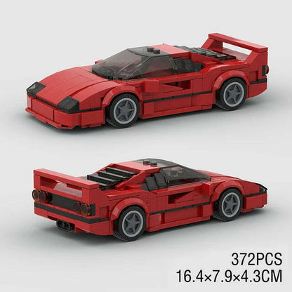 MOC 911 MK4 Supra Speed Champions Racing Car