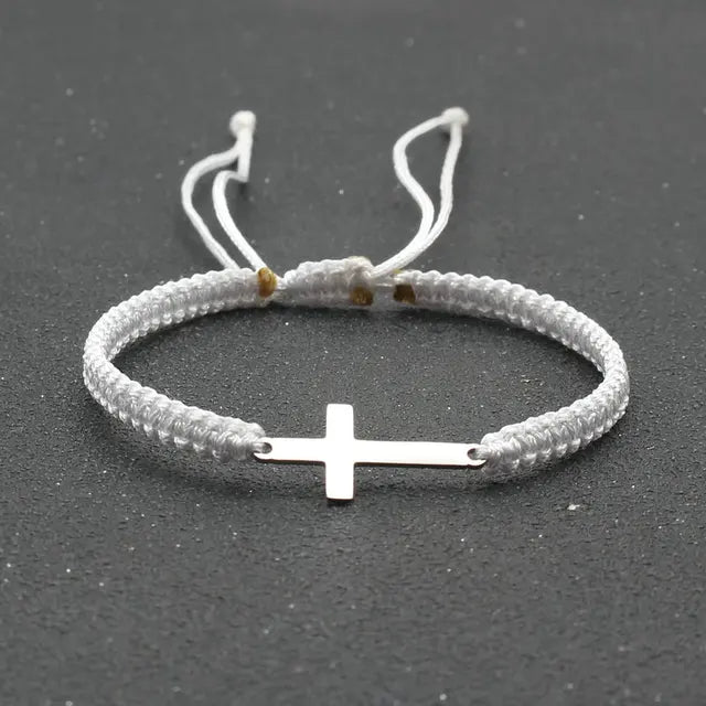 Handmade Unisex Stainless Steel Cross