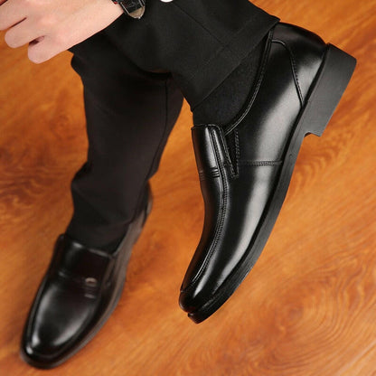 Men's Black Leather Formal Shoes