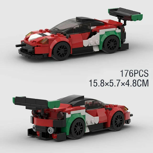 MOC 911 MK4 Supra Speed Champions Racing Car