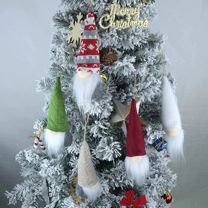 Ornament Handmade Hanging Santa Elf Doll