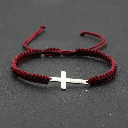 Handmade Unisex Stainless Steel Cross