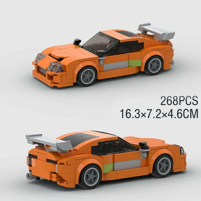 MOC 911 MK4 Supra Speed Champions Racing Car