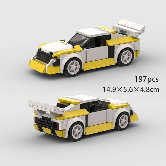 MOC 911 MK4 Supra Speed Champions Racing Car