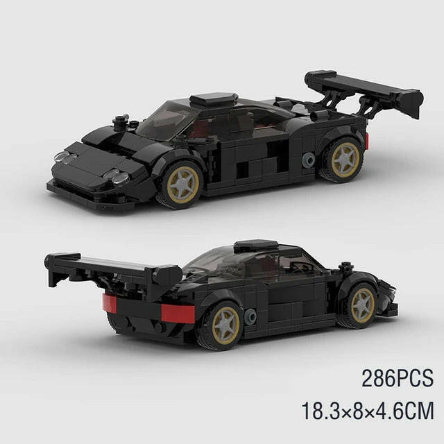 MOC 911 MK4 Supra Speed Champions Racing Car