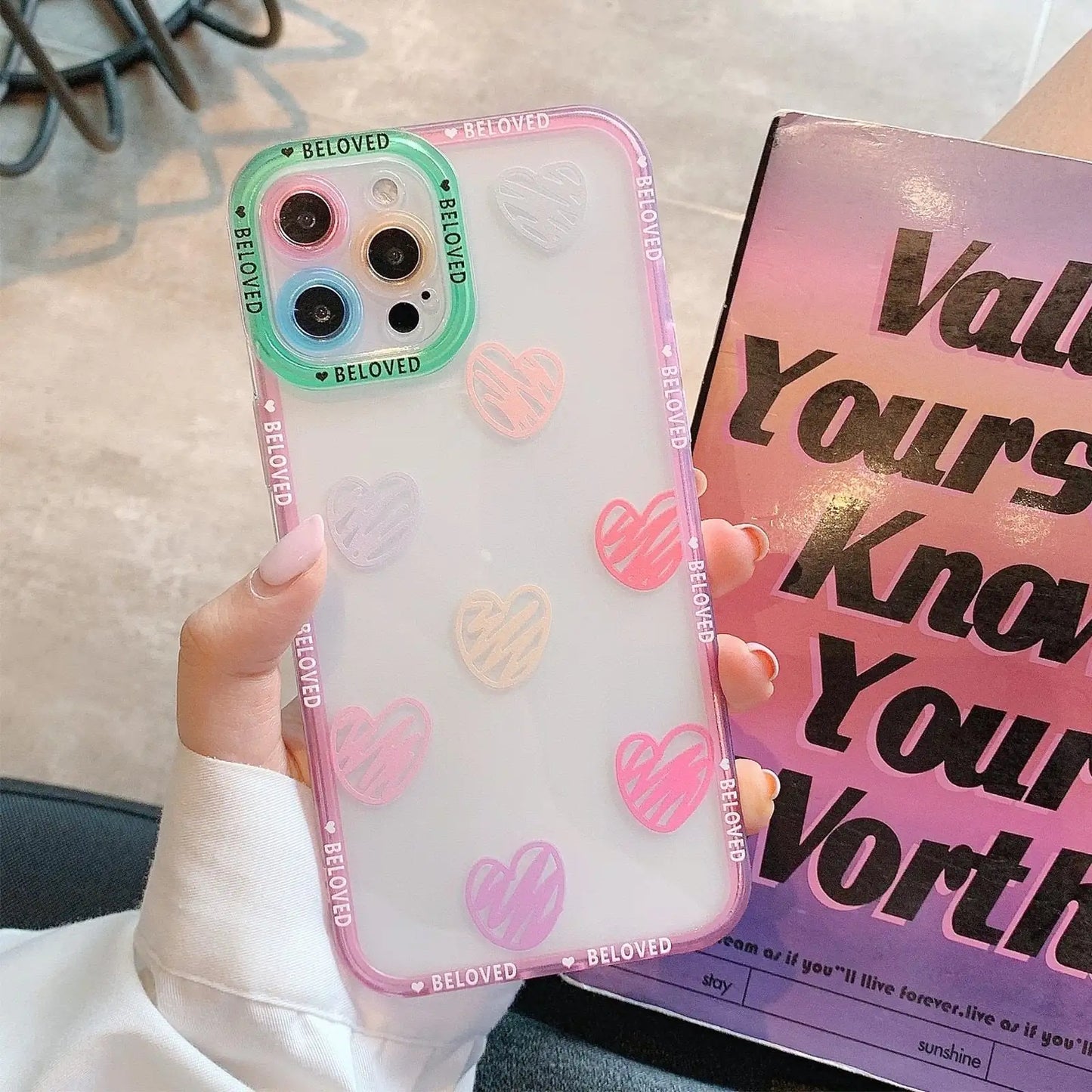 Heart Graffiti Phone Case