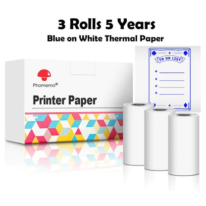 Phomemo Thermal Paper Sticker Rolls