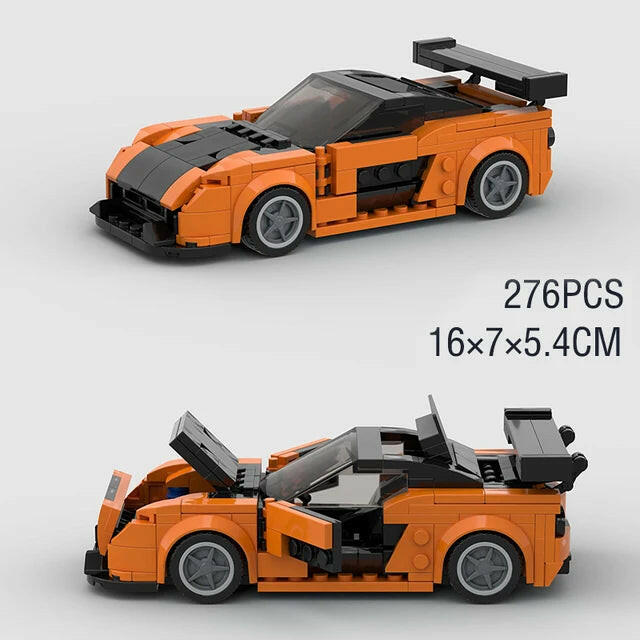 MOC 911 MK4 Supra Speed Champions Racing Car