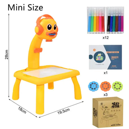 Kids Mini Art Table Set