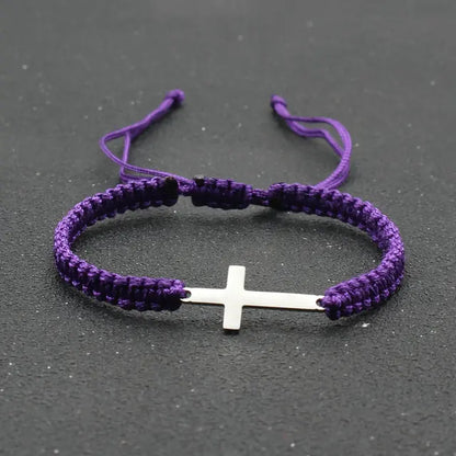 Handmade Unisex Stainless Steel Cross