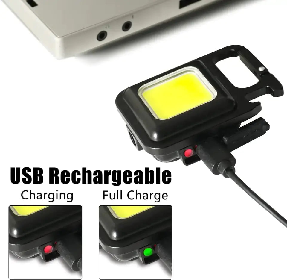 USB Rechargeable Keychain Light