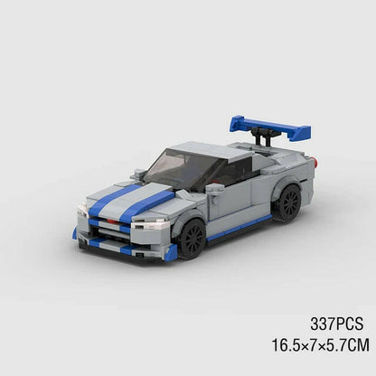 MOC 911 MK4 Supra Speed Champions Racing Car