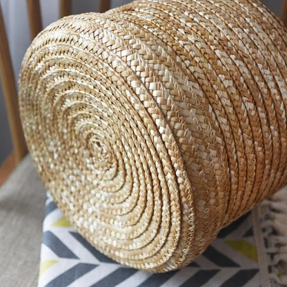 Handmade Straw Woven Storage Baskets