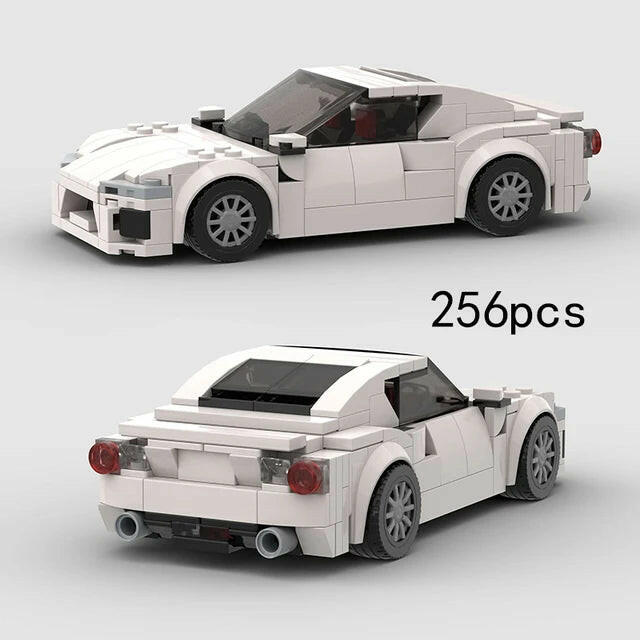 MOC 911 MK4 Supra Speed Champions Racing Car