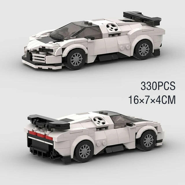 MOC 911 MK4 Supra Speed Champions Racing Car