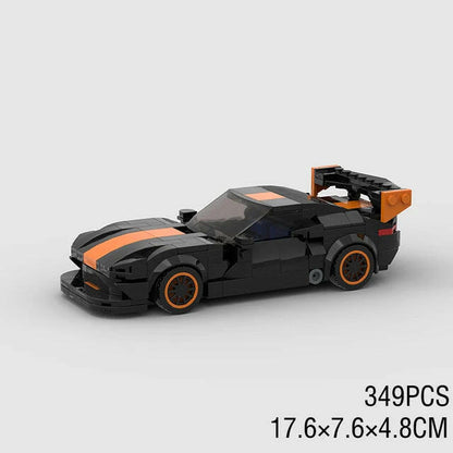 MOC 911 MK4 Supra Speed Champions Racing Car