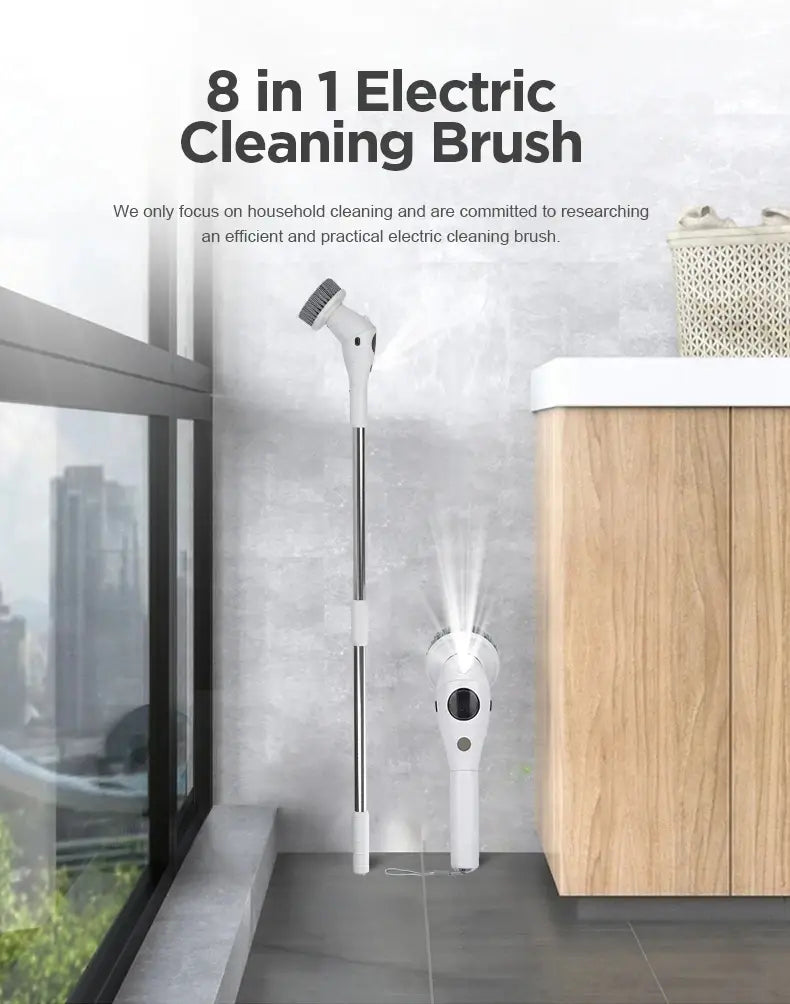 Electric Cleaning Brush Bathroom Kitchen Brush