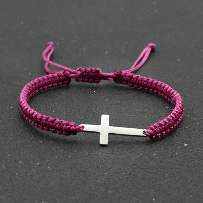 Handmade Unisex Stainless Steel Cross