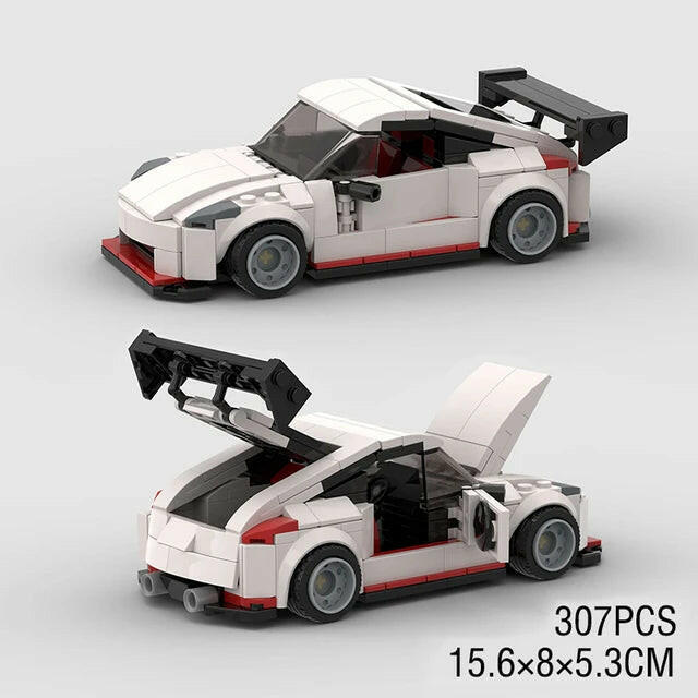 MOC 911 MK4 Supra Speed Champions Racing Car