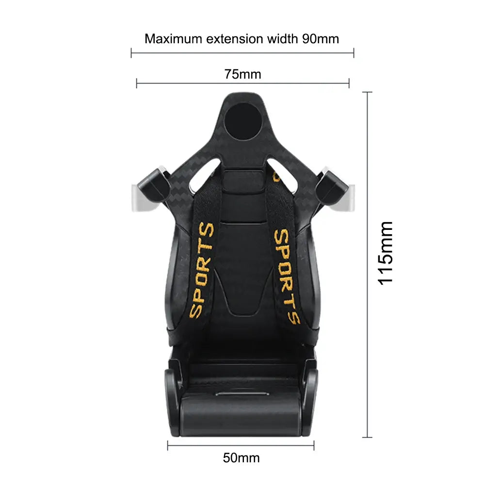 Phone Holder Racing Seat Shape