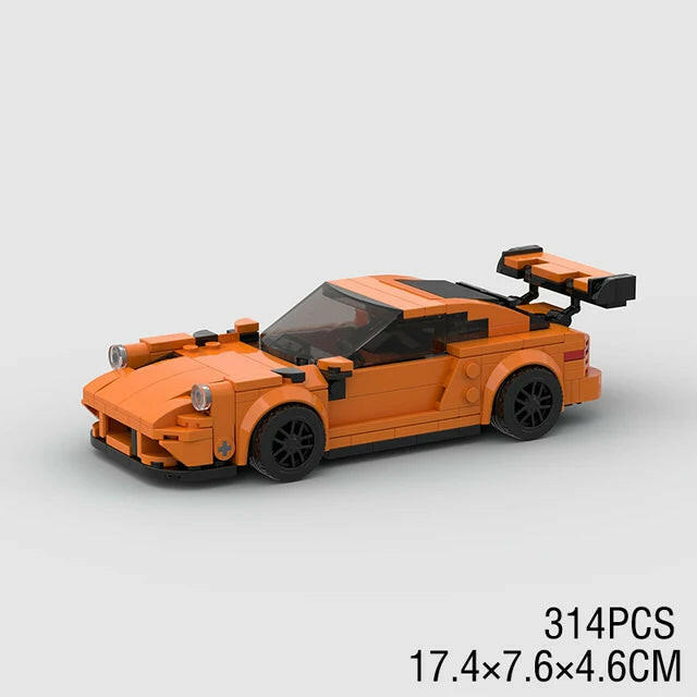 MOC 911 MK4 Supra Speed Champions Racing Car