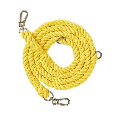 Handmade Braided Cotton Rope Dog Leash