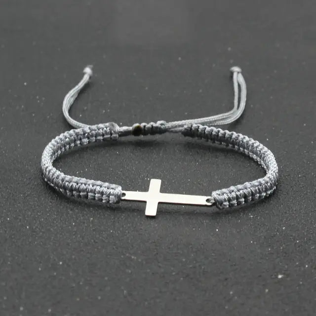 Handmade Unisex Stainless Steel Cross