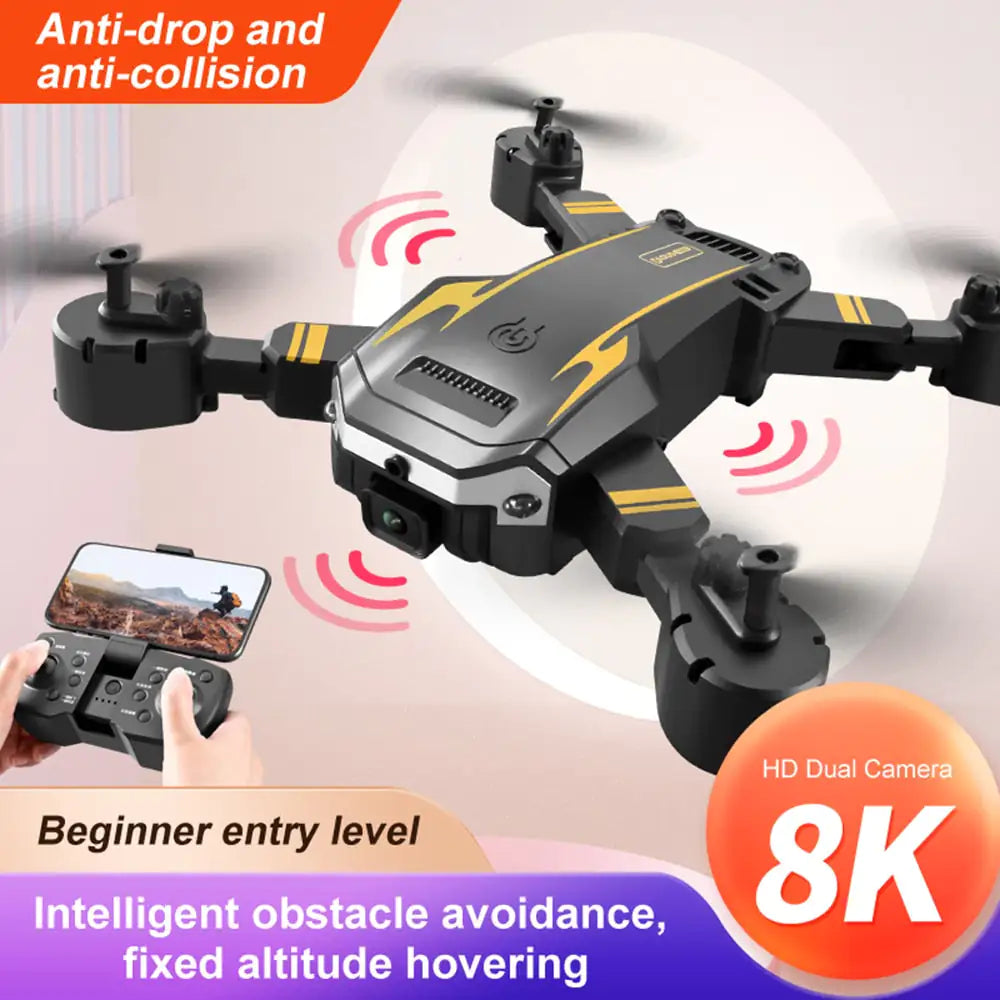 GPS Drone 8k Profesional HD Camera Obstacle Avoidance Aerial Photography Foldable Quadcopter