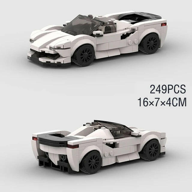 MOC 911 MK4 Supra Speed Champions Racing Car