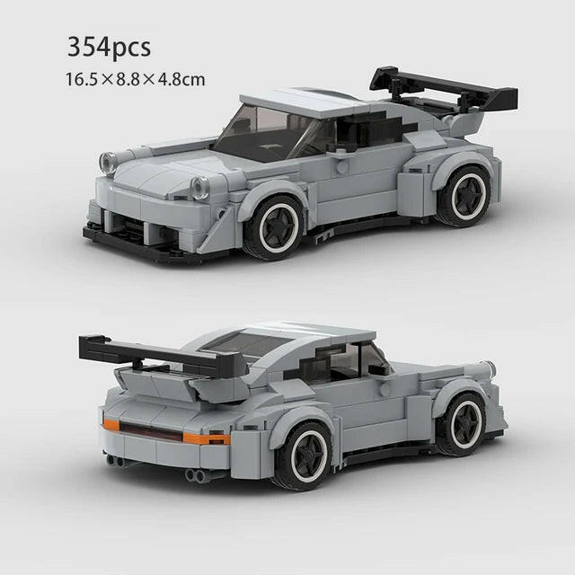 MOC 911 MK4 Supra Speed Champions Racing Car